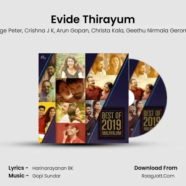 Evide Thirayum Song mp3 | Gopi Sundar