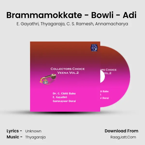 Brammamokkate - Bowli - Adi (Live) Song mp3 | E. Gayathri