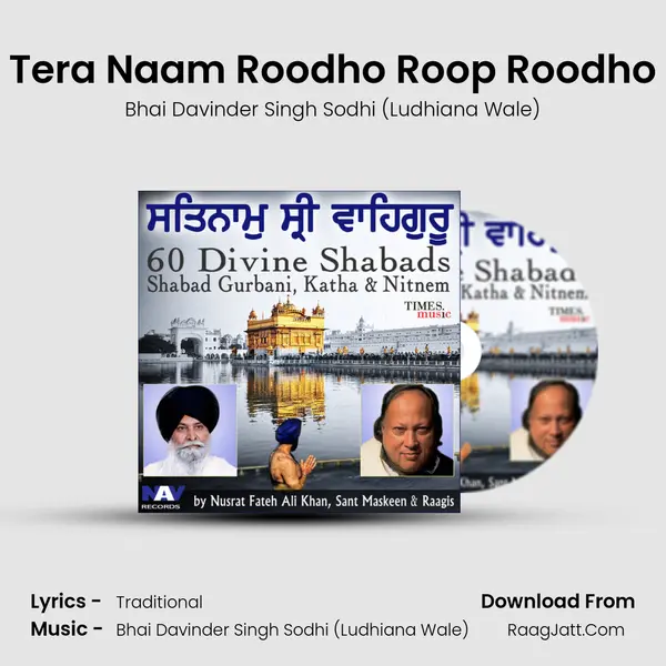 Tera Naam Roodho Roop Roodho Song mp3 | Bhai Davinder Singh Sodhi (Ludhiana Wale)