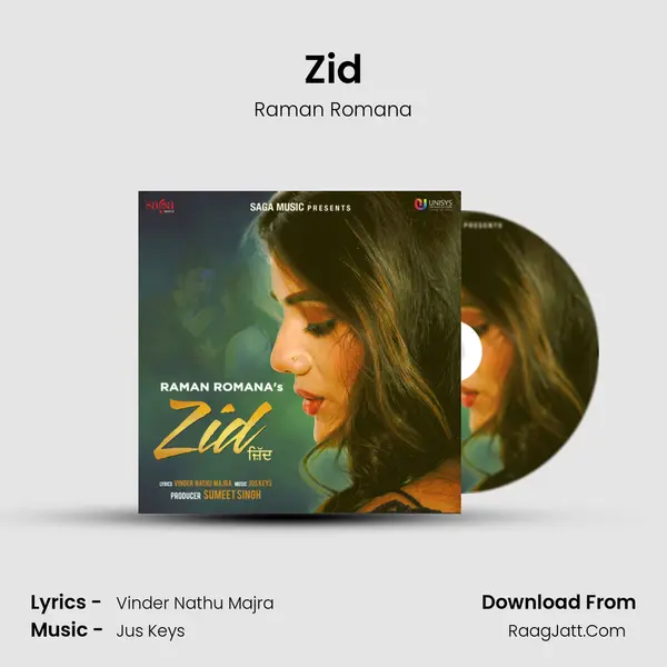 Zid Song mp3 | Raman Romana