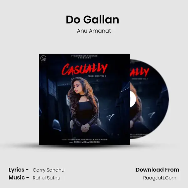 Do Gallan (Cover Song) Song mp3 | Anu Amanat