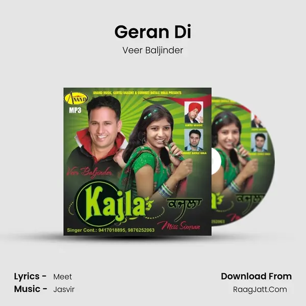 Geran Di Song mp3 | Veer Baljinder