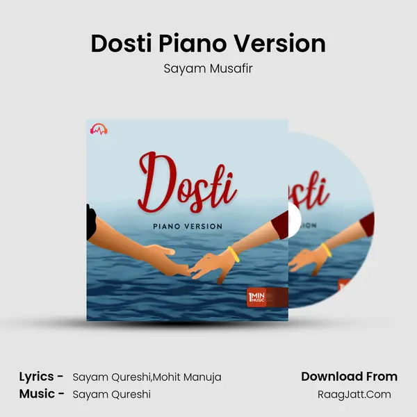 Dosti Piano Version mp3 song