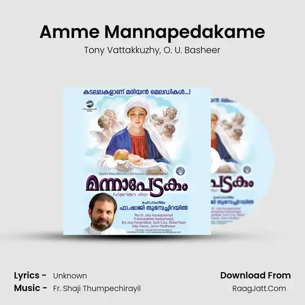 Amme Mannapedakame Song mp3 | Tony Vattakkuzhy