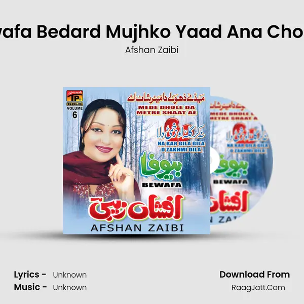 Bewafa Bedard Mujhko Yaad Ana Chor De Song mp3 | Afshan Zaibi