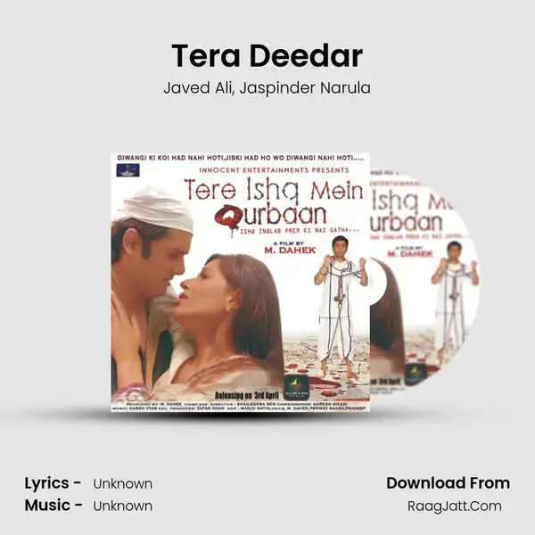 Tera Deedar Song mp3 | Javed Ali