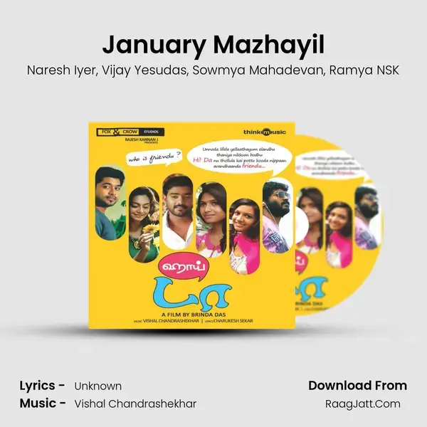 January Mazhayil Song mp3 | Naresh Iyer