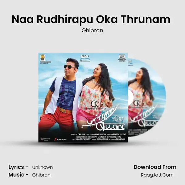 Naa Rudhirapu Oka Thrunam (Karaoke Version) Song mp3 | Ghibran