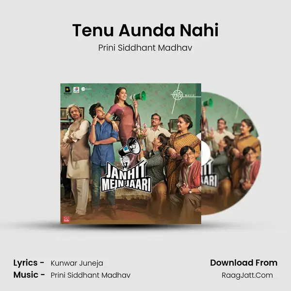 Tenu Aunda Nahi Song mp3 | Prini Siddhant Madhav