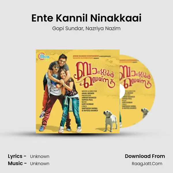 Ente Kannil Ninakkaai Song mp3 | Gopi Sundar