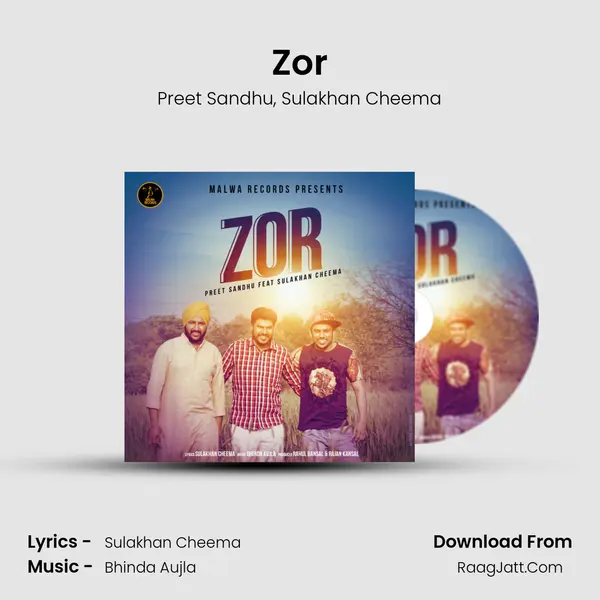 Zor Song mp3 | Preet Sandhu