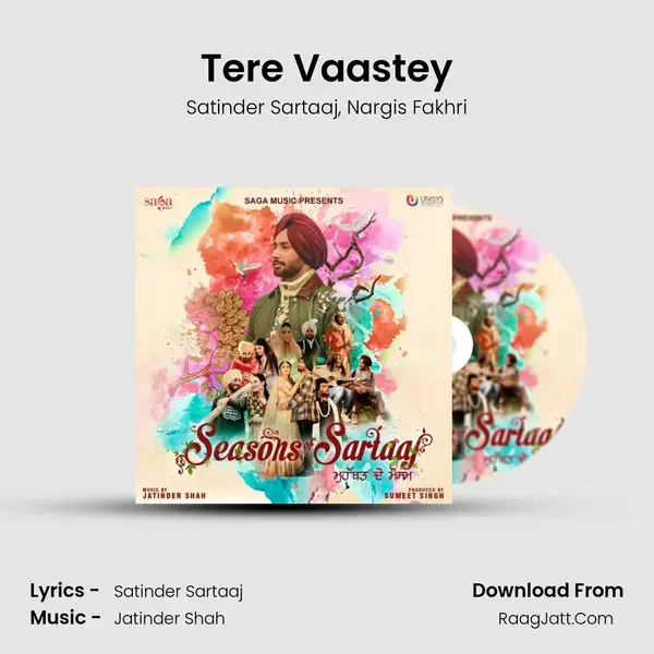 Tere Vaastey Song mp3 | Satinder Sartaaj