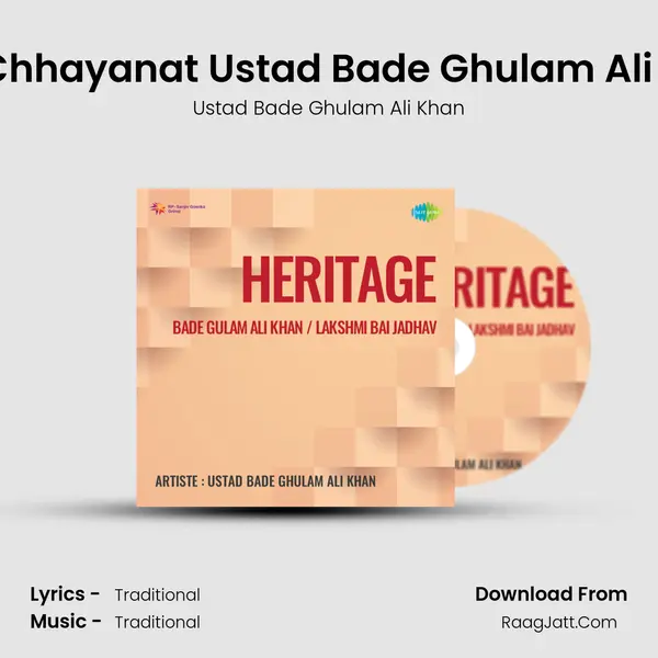 Rag Chhayanat Ustad Bade Ghulam Ali Khan Song mp3 | Ustad Bade Ghulam Ali Khan