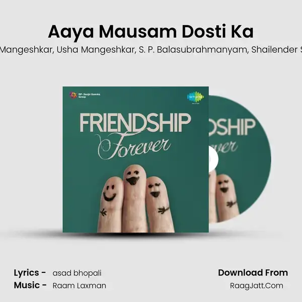 Aaya Mausam Dosti Ka Song mp3 | Lata Mangeshkar