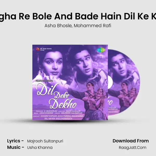 Megha Re Bole And Bade Hain Dil Ke Kale Song mp3 | Asha Bhosle