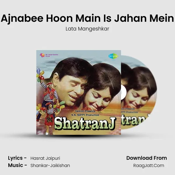 Ajnabee Hoon Main Is Jahan Mein Song mp3 | Lata Mangeshkar